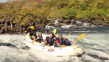 Rafting experience on Kali River in Dandeli